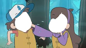 Mabel and Dipper Fotomontage