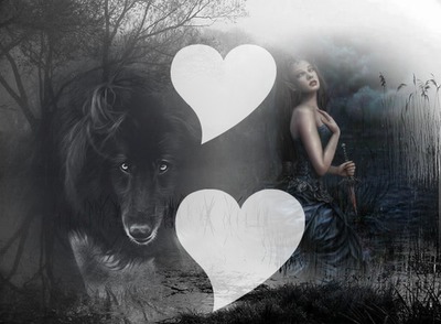 ghot love loup Montage photo