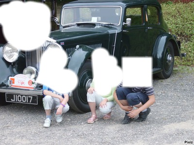 mais trois enfants Montaje fotografico