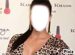 Kim kardashian Fotomontaggio