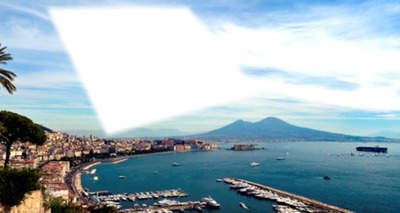 Napoli Photo frame effect