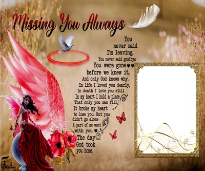 MISSING YOU ALWAYS Montage photo
