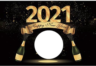 bonne année 2021 Fotomontage