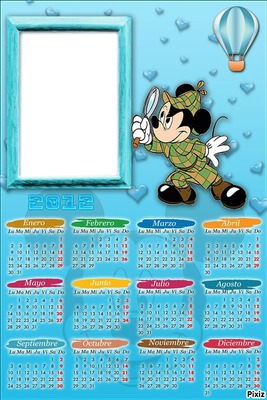 calendario 2012 Fotomontaža