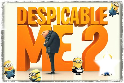 despicable me 2 Fotomontažas