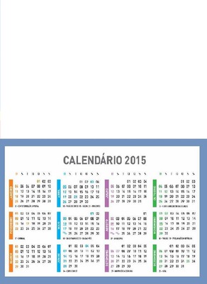 calendario  2015 Valokuvamontaasi