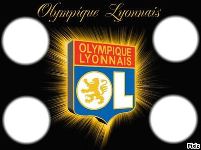 Olympique Lyonnais Photo frame effect