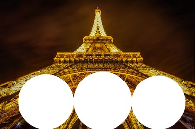 Paris - Torre Eiffel Montaje fotografico