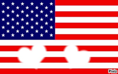 drapeau américain Fotomontáž