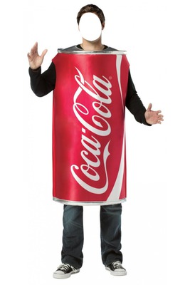 coca cola Fotomontage