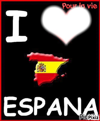 i love   espana Photomontage