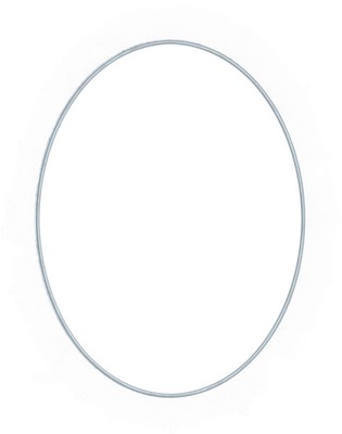 cadre ovale Fotomontaža