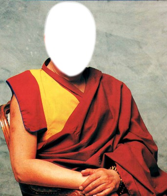 dalai lama 5 Fotomontáž