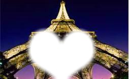 la tour de l'amour Fotomontage