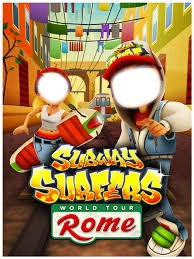 subway surfers Photo frame effect