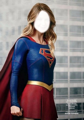 supergirl francesca Fotomontage