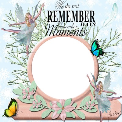 we remember moments Photomontage