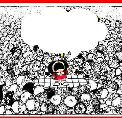 Mafalda Photo frame effect