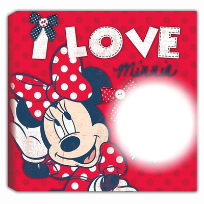Minnie mouse rouge Gothika Cadre