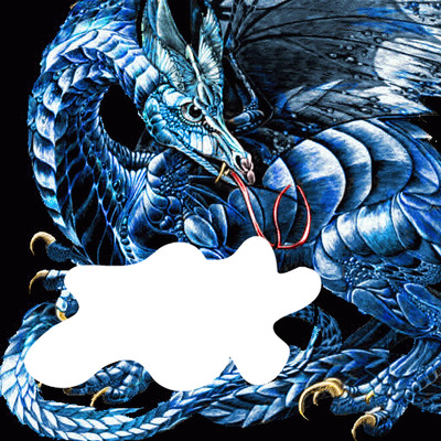 Blue Dragon Φωτομοντάζ