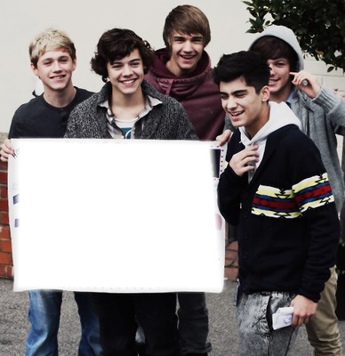 1D with ur affiche Photo frame effect