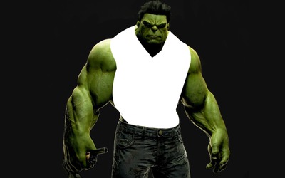 Hulk 2 Fotomontaggio