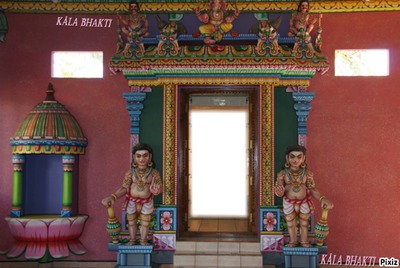 chambre Ganesh chez Narasimha Fotómontázs