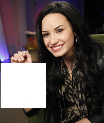 Demi Lovato(Quadro) Fotomontagem