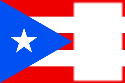 Puerto Rico Flag Fotomontáž
