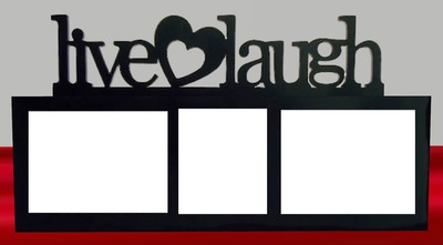 LiveLoveLaugh Montaje fotografico
