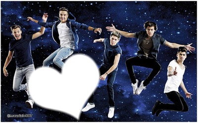 One Direction Fotomontažas