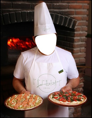 pizza Photomontage