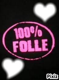 100 % Folle Photo frame effect
