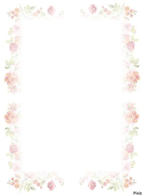 marco de flores Fotomontage