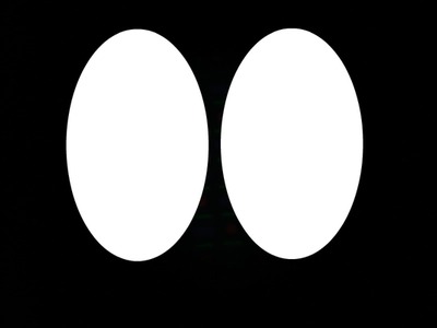 deux cadres ovales Valokuvamontaasi
