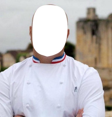 chef de France Photo frame effect