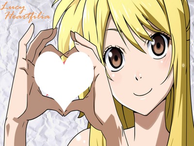 lucy heart Fotomontage