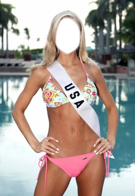 Miss USA Fotomontasje