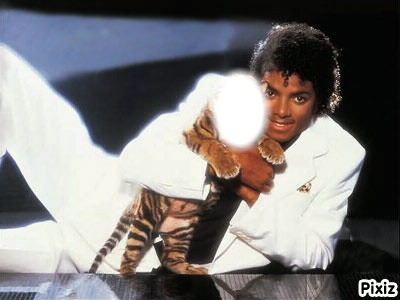 Michael Jackson Léo Fotomontaggio