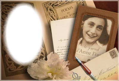 Anne Frank Montaje fotografico