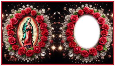 Julita02 Virgen de Guadalupe Fotomontaggio