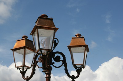 la lampe Fotomontáž