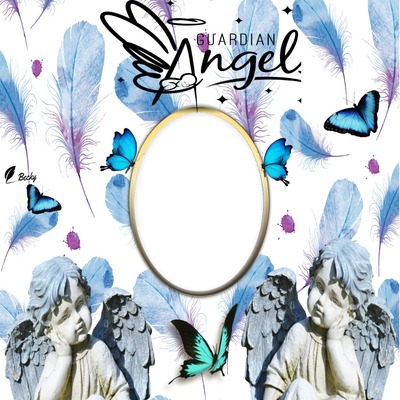guardian angel Fotomontage