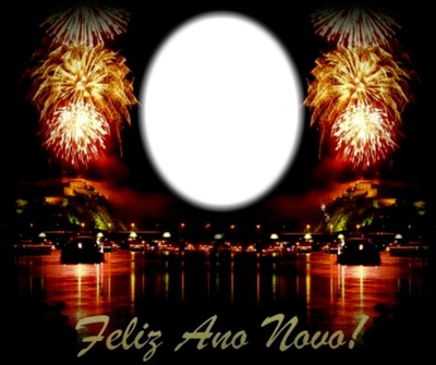 feliz ano novo Fotomontage