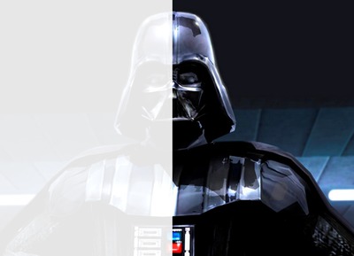 Darth Vader 0002 Photo frame effect