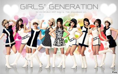 Girls Generation Фотомонтажа