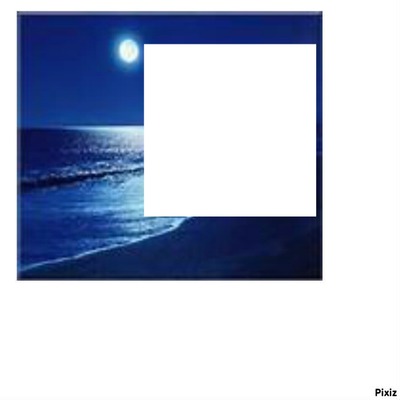 mer nuit Photomontage