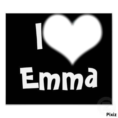 Emma<3 Fotomontažas