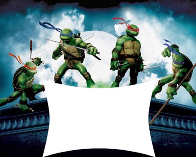 Tortugas ninjas Fotomontažas