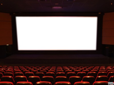 salle de cinema Photo frame effect
